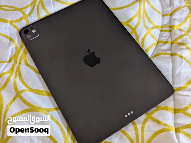 iPad Pro 11 M4 256GB شبه جديد بطارية 100 مكفول