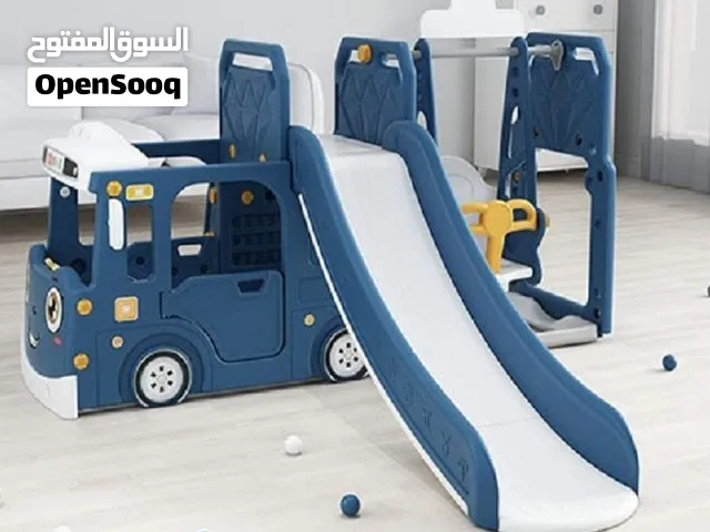Like New Kid's Activity Toy, Swing, Slide and Basketball