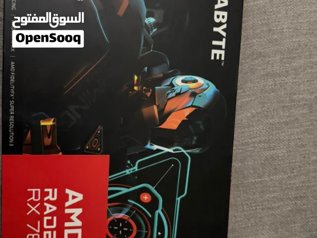 كرت 7800 xt مختوم