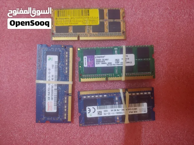 رامات لابتوب متوفر 7 قطع