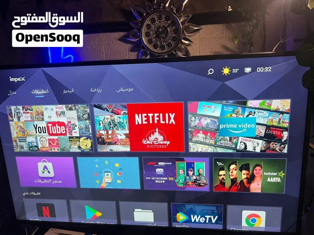 شاشه امبكس 4k شبه جديده 55 بوصه