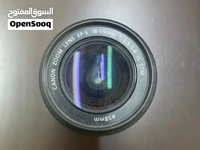 عدسة كاميرا 18-55 الحجم :متوسط الموديل :كانون الحساسات تعمل بقوة