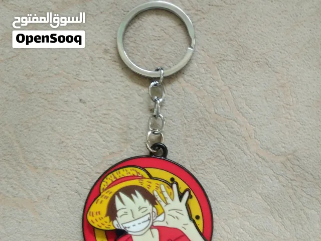 one piece Luffy spinning keychain