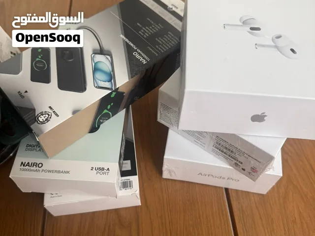 سماعات ابل مع شاحن