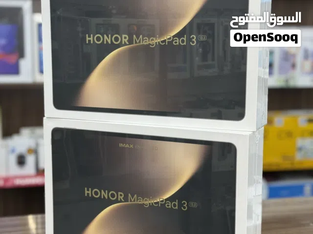 هونور ماجيك باد 3 , ذاكرة 512GB رام 16 مع ملحقات قلم وكيبورد جديد ضمان سنة