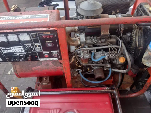 مولد كهربا ينمار فوجي26,5 kv ياباني اصلي  نظيف وعمل ساعات قليلة 1500ساعة فقط