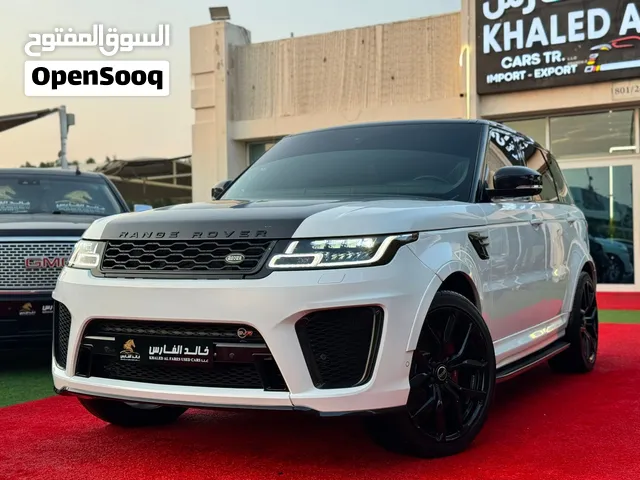 رانج روفر سبورت Supercharged 2014 بدي كيت SVR أورجينال خليجي بحالة الوكالة التامة وسعر عرض ممتاز.