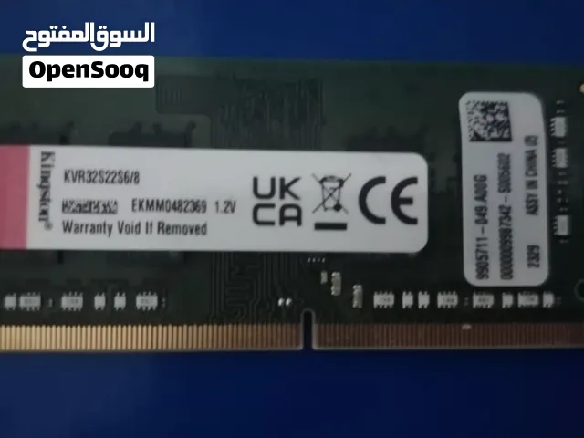 رام لابتوب Laptop ram 3200Mhz ddr4 8gb