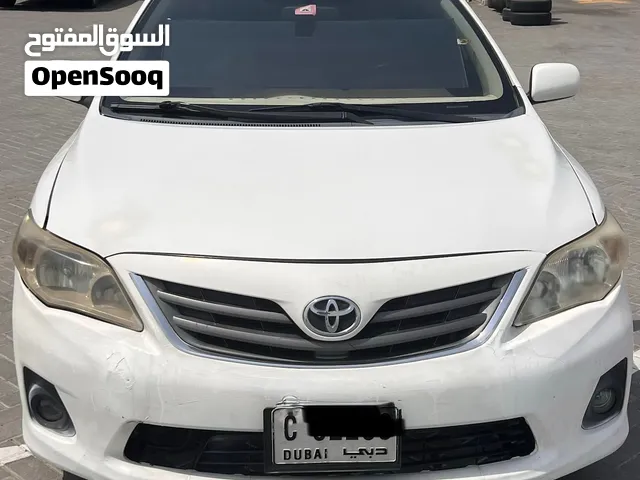 Toyota Corolla 2012 1.6 Sterling White – First Owner  Al-Futtaim Agency  Excellent Condition