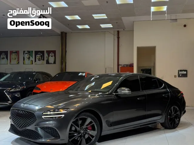 هيونداي جنيسيس مديل 2022 G70 V 6 3.3 سيارة في حالة مثالية