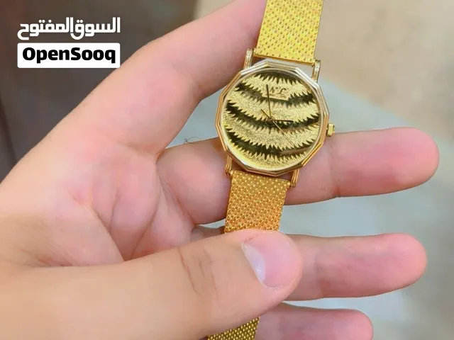 ساعات سويسري اصلي مطلية ذهب عيار 21 ڤنتچ