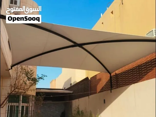 مظلات وسواتر برجولات بسعارمناسبه مظلات سيارت باجميع احجمها  مظلات تغطية اصطح وخزانات