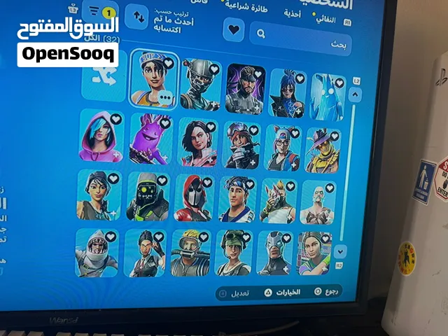 البيع حساب فورت سوني فقط سيزن الثالث