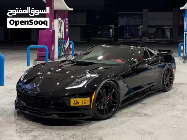 للبيع فقط:كورفيت C7 Z51 جير عادي فل أوبشن موديل 2016 قمة النظافة