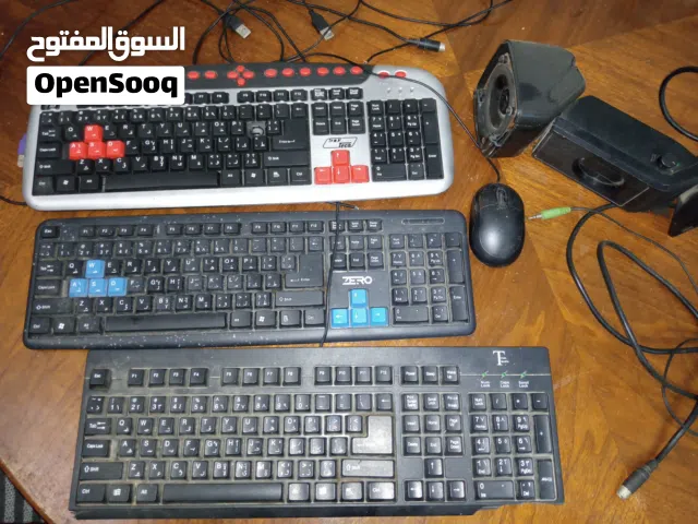 3 كيبورد و ماوس و سماعه