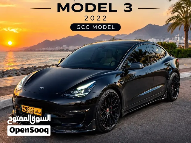 Tesla Model 3 Long Range AWD – موديل 2022 خليجي