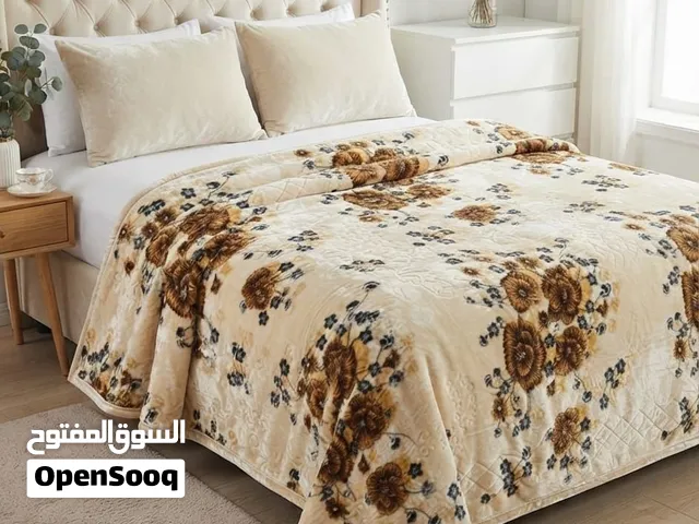 *سعر12*وصول بطانيه نفرين مطرز مشجر*  *الوزن كيلوين*  *قياس 200x230