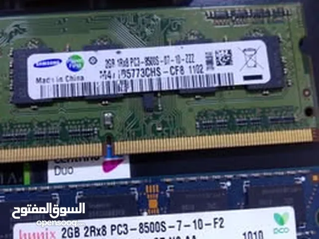 رامات لاب توب DDR3 hynix +رامات ddr2