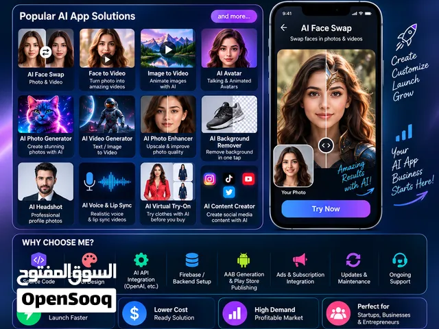 10+ Ready AI Apps — Face Swap, Face-to-Video, AI Avatar, Image-to-Video & More  Customization Pub
