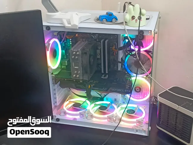 PC كيمنك تخبل نضيفه جاهزه من كل شي كبل تلعب لا تعبم ولا شي وياها شاشه وتفاصيل  بالبايو