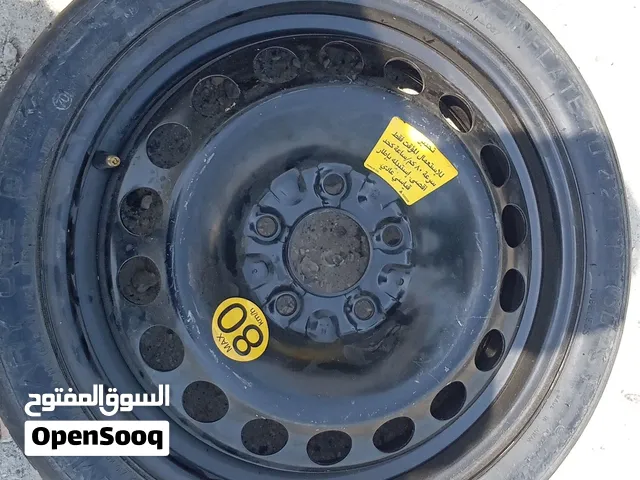 للبيع تاير مع الرنق حديد 4 دينار