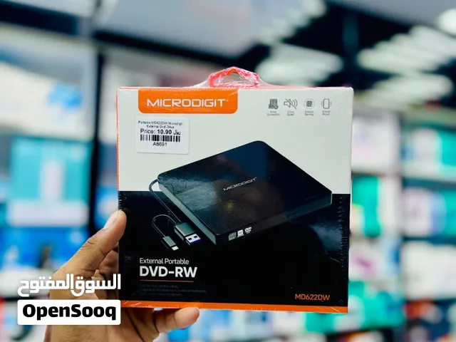 Brand New MicroDigit External DVD Drive in Oman Energy Saving