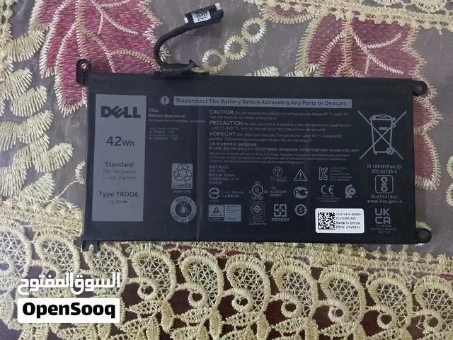 بطارية dell متوافقة مع موديلات vostro . insperin . latitude قابل للتفاوض