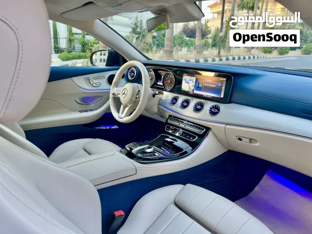 مرسيديس E200 كوبية سوداء بحالة الوكالة - غرفة مميزة يخت بلو AMG موديل 2020 - فحص كامل كوشوك ميشلين