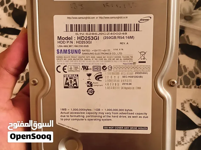 hdd samsung 256gb