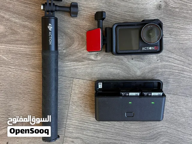 كاميرا DJI Osmo Action 5 Pro بحالة ممتازة مع بكج كامل وذاكرة 256GB Extreme Pro