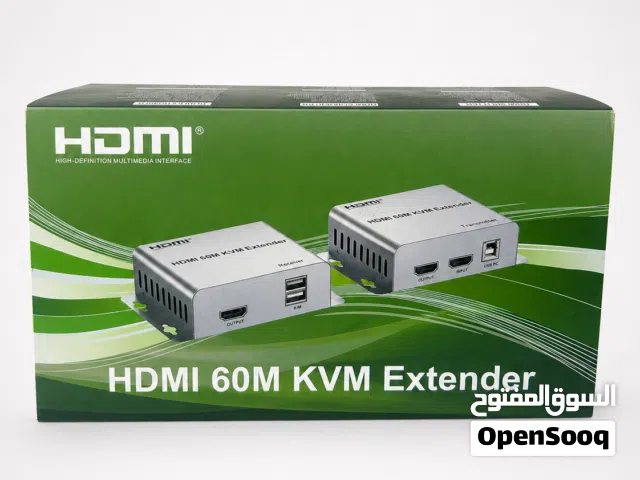 HDMI 60M KVM Extender / موسع HDMI KVM لمسافة 60 متر