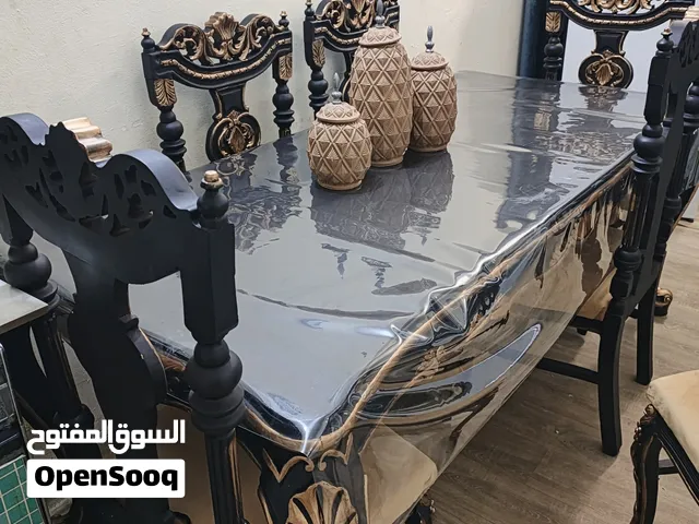 ميز طعام خشب زان