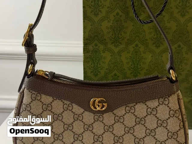 حقيبة يد غوتشي أوفيديا صغيرة - ماستر طبق الأصل بنقشة شعار حرفي GG الكلاسيكية الراقية.