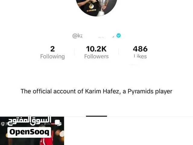 للبيع تيك توك متابعات حقيقه متاح موثق وبدون توثيق