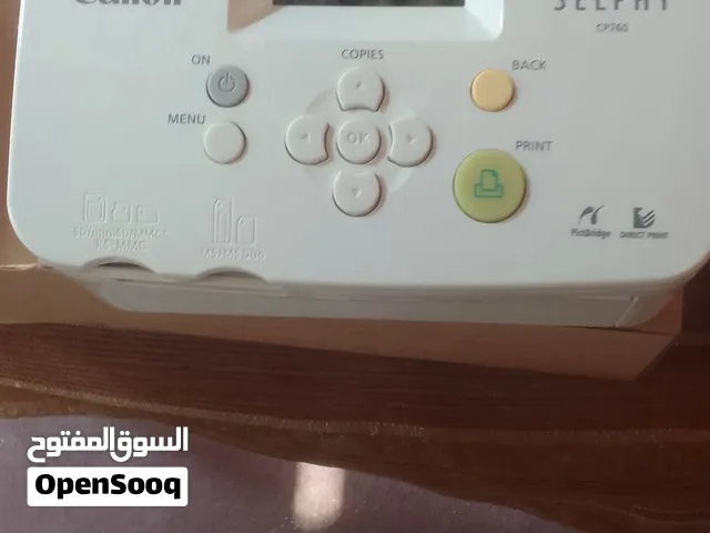 طابعة كاميرا كانون للتصوير الفوري مع كافة الملحقات والوصلات