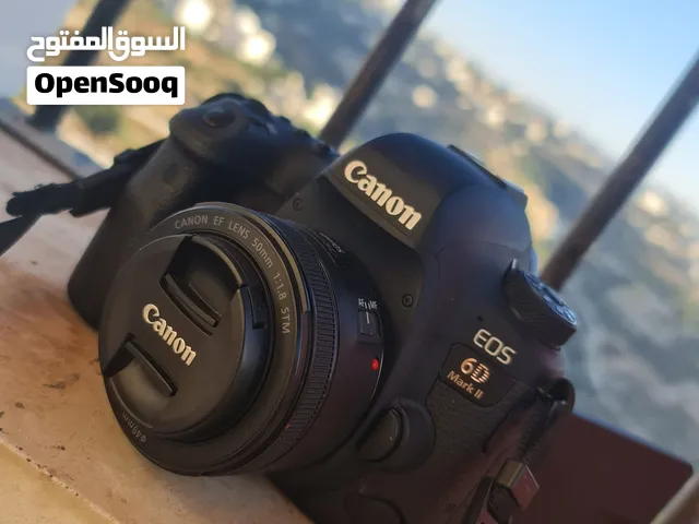 مع كامل مرفقاتها Canon 6D mark 2 البيع بسبب عدم الإستخدام شترها قليل