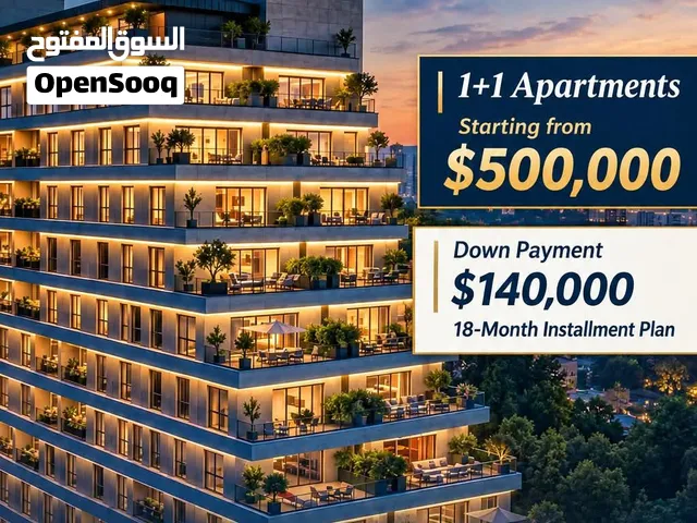 AZURE TERAS ISTANBUL 1+1 Apartment for Sale $500,000 Investment Opportunity