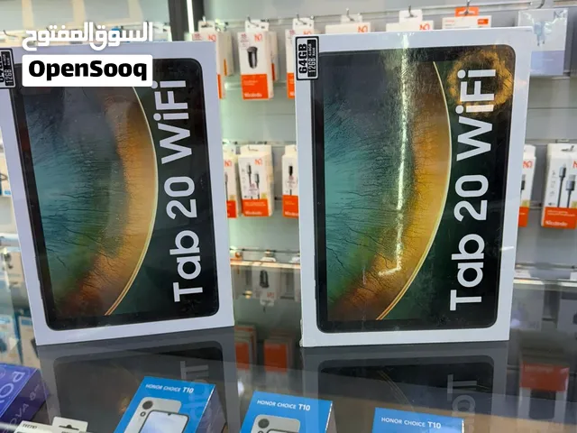 Blackview tab 20 4ram /64GB new  بلاك فيو تاب 20 واي فأي 4رام /64 جيجا جديد مسكر بلكرتونه كفاله الوك