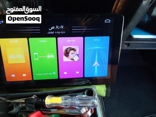 شاشة سياره شبه جديد