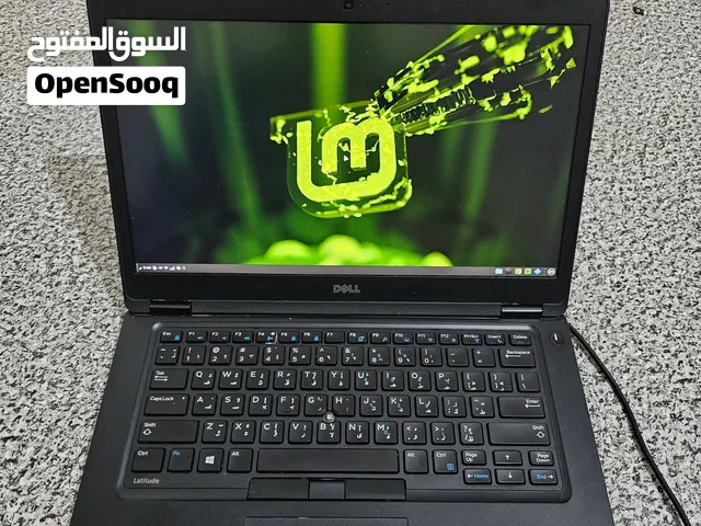 لابتوب دل  Latitude 5480 معالج كوراي 5 جيل السادس  رام 16 سامسونج  m.2 256 الهارد  حجم الشاشة 14