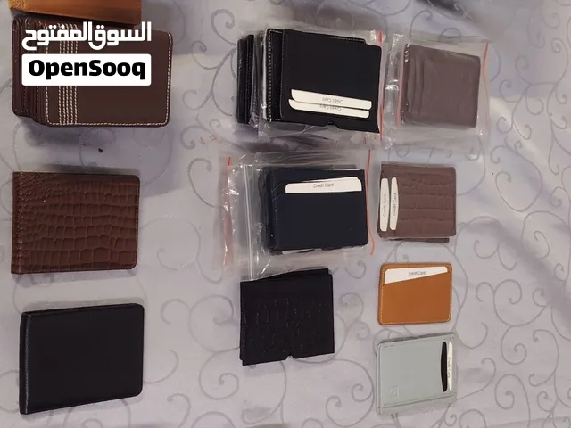 تصفية محافظ جلد طبيعي روووعة