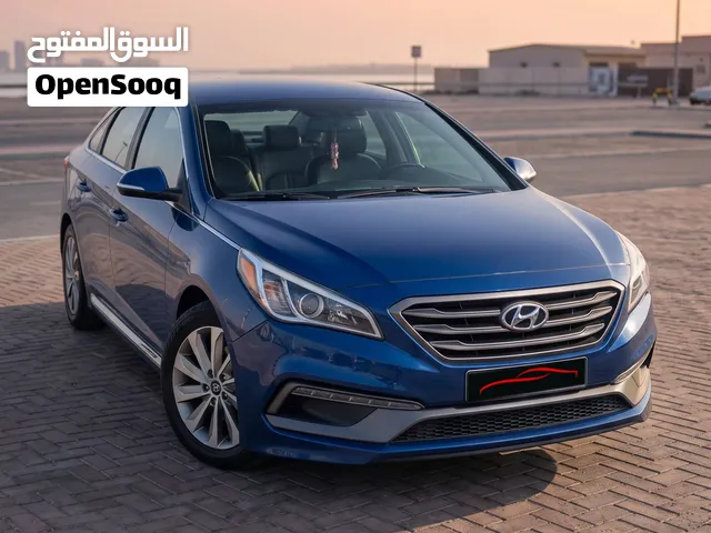 Hyundai Sonata 2016 Blue Bahrain Spec BD 2,800 Neg.