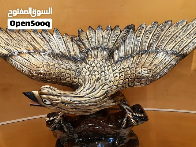 Large Wooden Eagle Sculpture (Recently polished) - 118cm