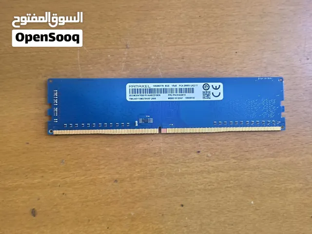 Ramaxel 01AG872 8GB 1Rx8 PC4-2666V-UA2-11 PC(desktop memory)