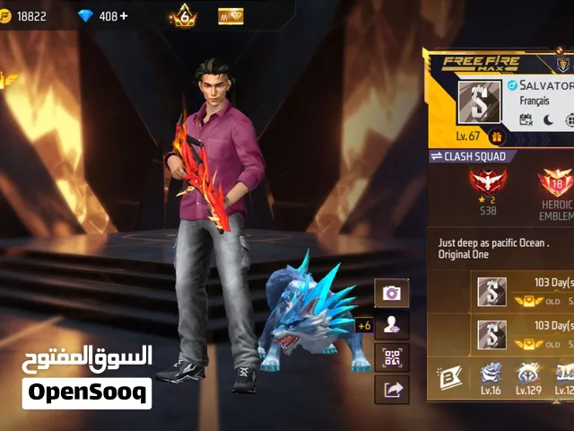 Free fire account for sale