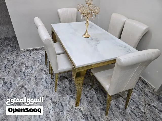 طقم طاولات طعام مستعملة