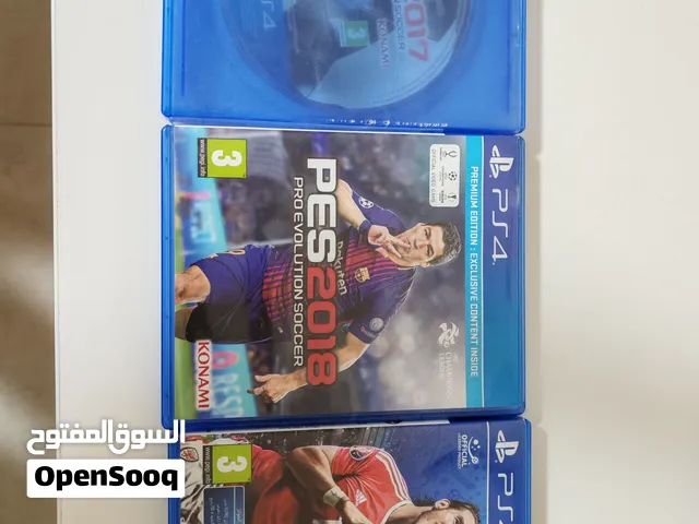 Pes 2017 و pes 2018 و pes 2016