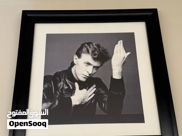 Framed David Bowie Black & White Print