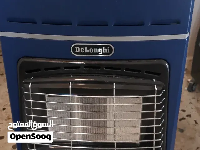 Premium Delonghi IR3010 gas heater in blue and greyدفاية غاز ديلونغي جيدة جداً