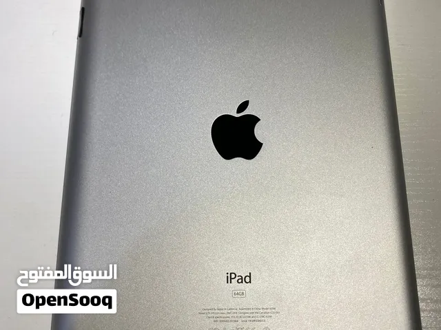 للبيع جهاز Apple iPad 2 سعة 64 جيجا اقرأ الوصف